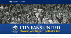 Desktop Screenshot of cityfansunited.com